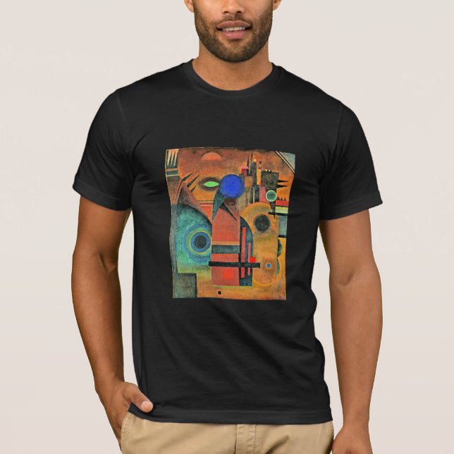 Camiseta Kandinsky - Silencio Marrón (Anverso)