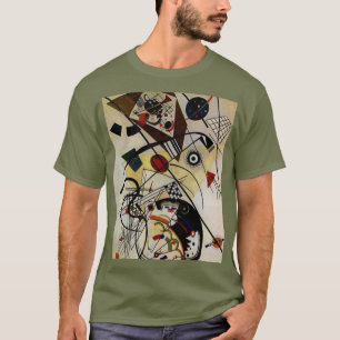 Camiseta Kandinsky Transverse Línea Ininterrumpida Fatiga V