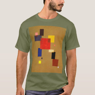 Camiseta Kandinsky Trece Rectángulos Resumen Pintura