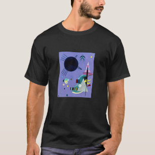 Camiseta Kandinsky - Verde violeta