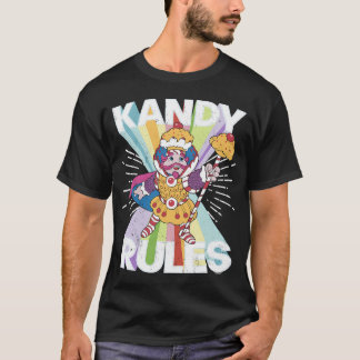 Camiseta Kandy Land Kandy gobierna el Rey arcoiris Kandy