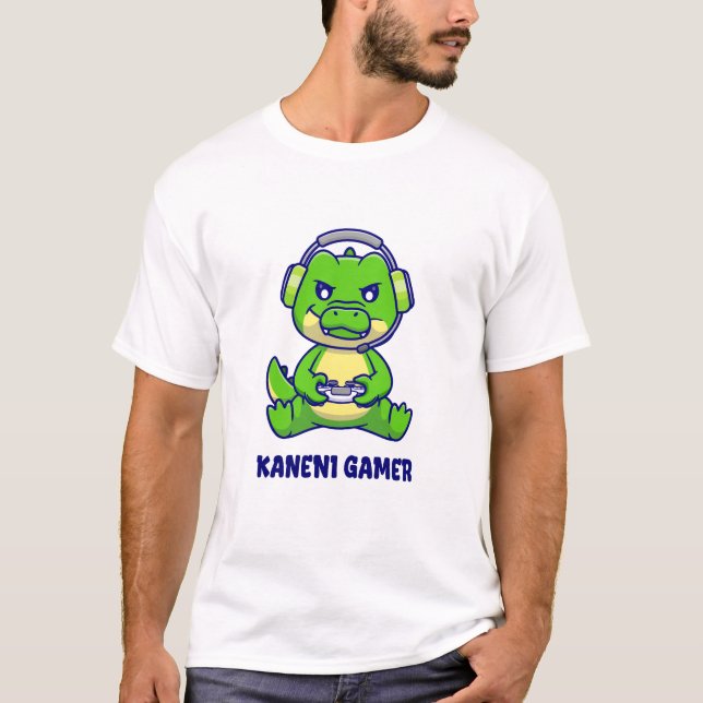 Camiseta KANENI GAMER jugador árabe tunecino (Anverso)