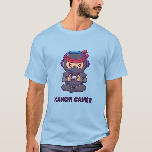 Camiseta KANENI GAMER jugador árabe tunecino (Anverso)