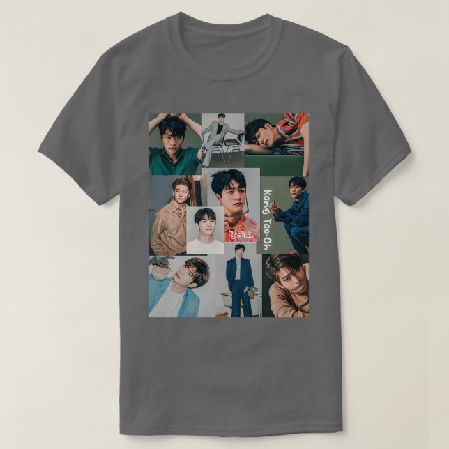 Camiseta kang taeoh photo collage (Diseño del anverso)