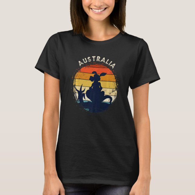 Camiseta Kangaroo Australia Animal Australia (Anverso)