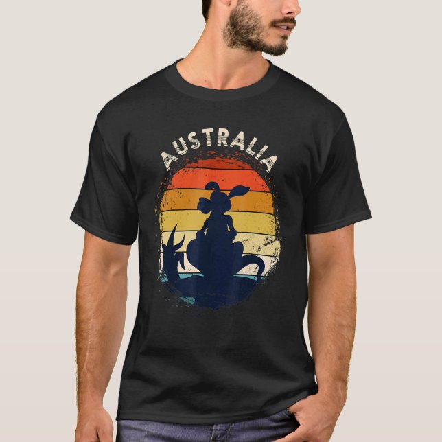 Camiseta Kangaroo Australia Animal Australia (Anverso)