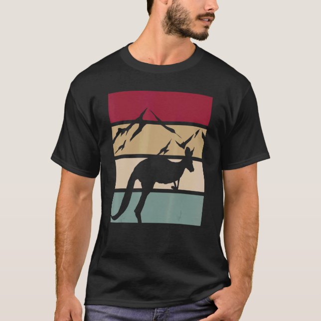 Camiseta Kangaroo Australia Animal Kangaroo (Anverso)