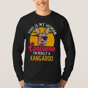 Camiseta Kangaroo - Australia Flag Map Country Animal Melbo