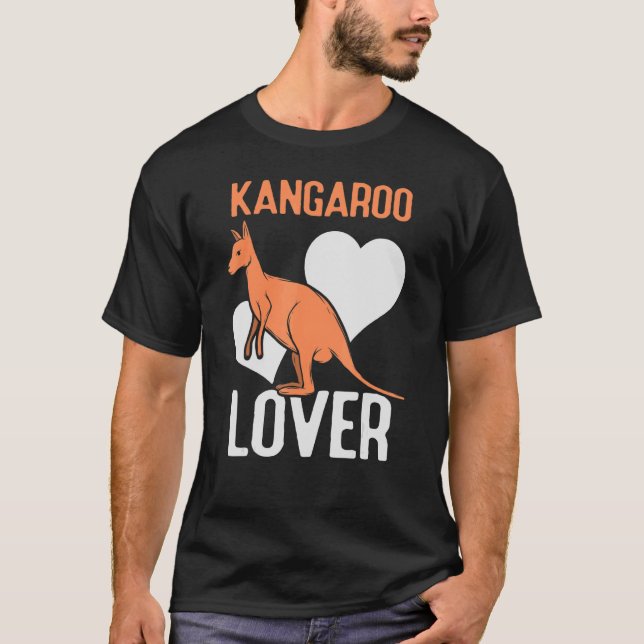 Camiseta Kangaroo Australia Kangaroos Animal (Anverso)