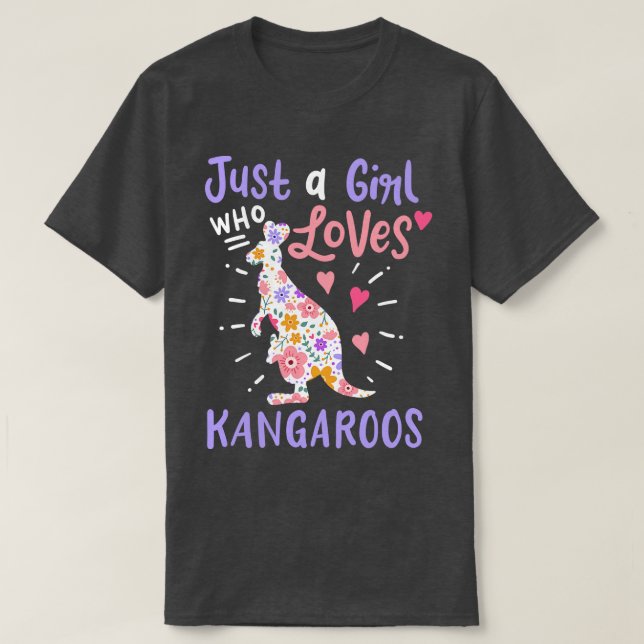 Camiseta Kangaroo Australian Kangaroo Lover (Diseño del anverso)