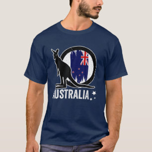 Camiseta Kangaroo australiano, asombroso australiano austra