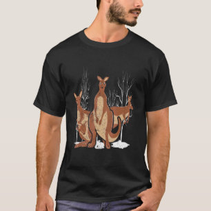 Camiseta Kangaroo australiano australiano