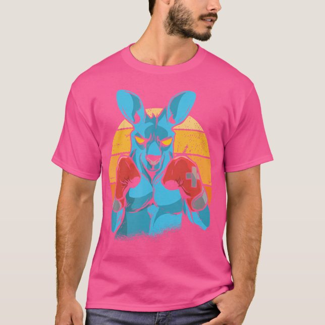 Camiseta Kangaroo Boxer (Anverso)