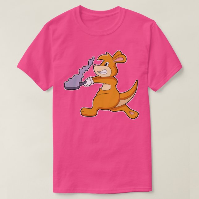 Camiseta Kangaroo: Cocina con Pan (Diseño del anverso)