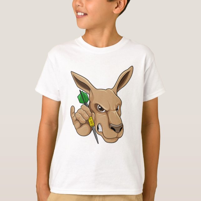 Camiseta Kangaroo como jugador de Dart con Dart (Anverso)