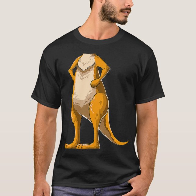 Camiseta Kangaroo Costume Kangaroo Body Headless Kangaroo (Anverso)