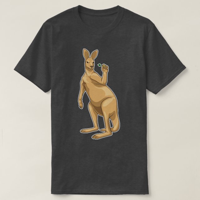 Camiseta Kangaroo Darts Dart (Diseño del anverso)