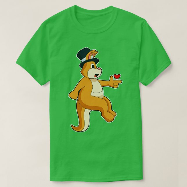 Camiseta Kangaroo Groom Cylinder Boda (Diseño del anverso)