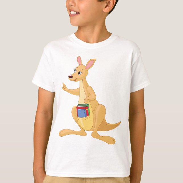 Camiseta Kangaroo inteligente (Anverso)