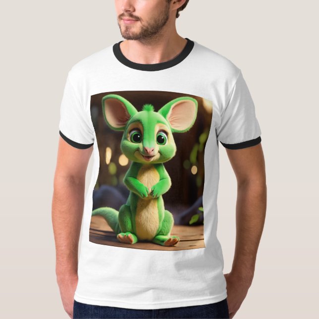 Camiseta "Kangaroo Joyride: El canguro juguetón (Anverso)