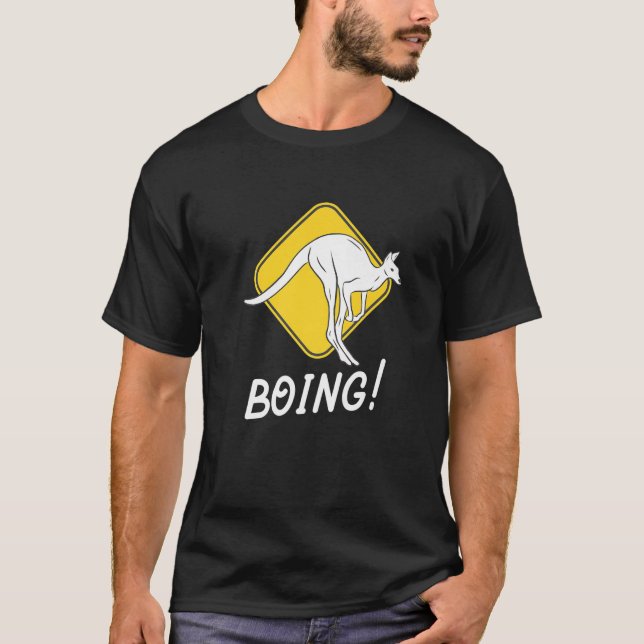 Camiseta Kangaroo Jumping (Anverso)