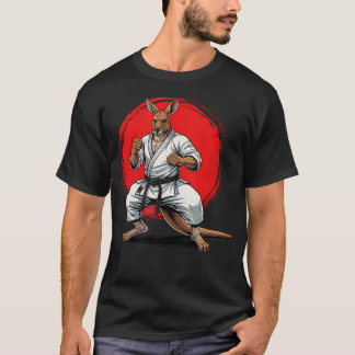 Camiseta Kangaroo Karate Judo Japan Japanese Flag