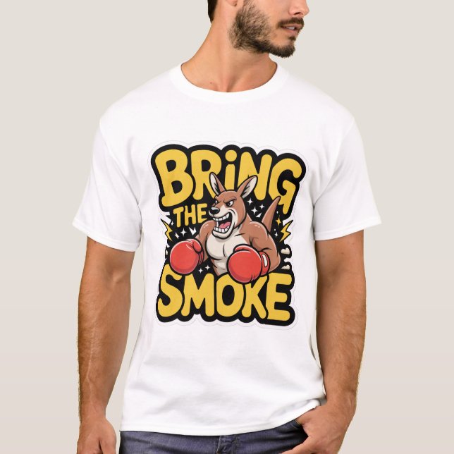 CAMISETA KANGAROO READY FOR SMOKE (Anverso)