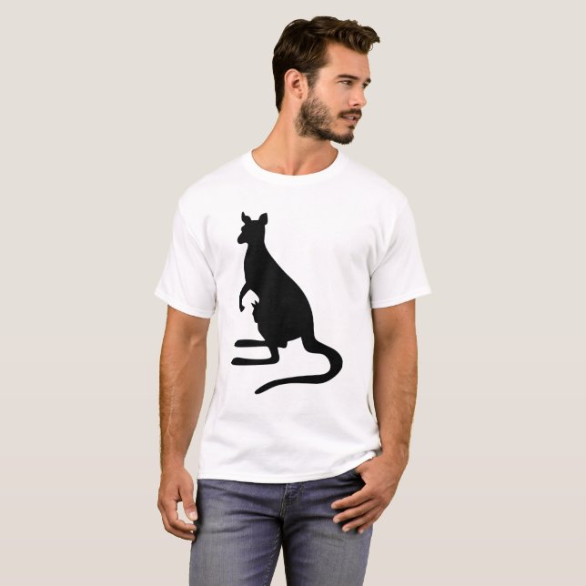 Camiseta Kangaroo Silhouette (Anverso completo)