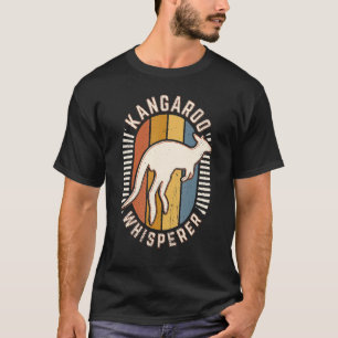 Camiseta Kangaroo Whisperer Vintage Classic Retro Animal Lo