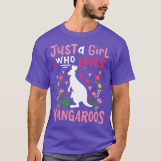 Camiseta Kangaroos Australia Australiano Kangaroo Lover