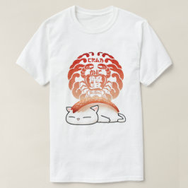 Camiseta Kani Crab Sushi Cat