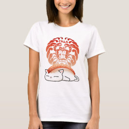 Camiseta Kani Crab Sushi Cat
