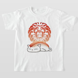 Camiseta Kani Crab Sushi Cat