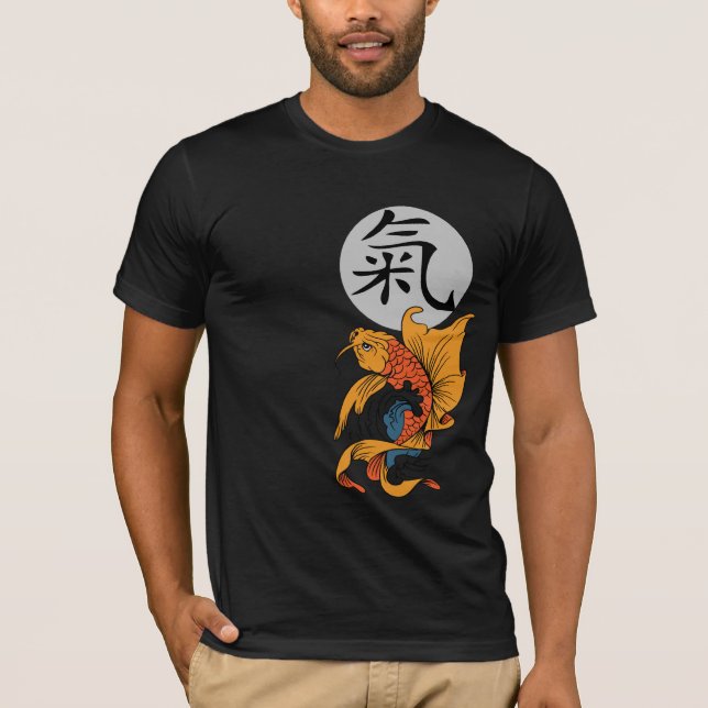 Camiseta Kanji de energía (Anverso)