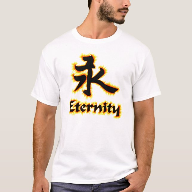 Camiseta Kanji de la eternidad (Anverso)