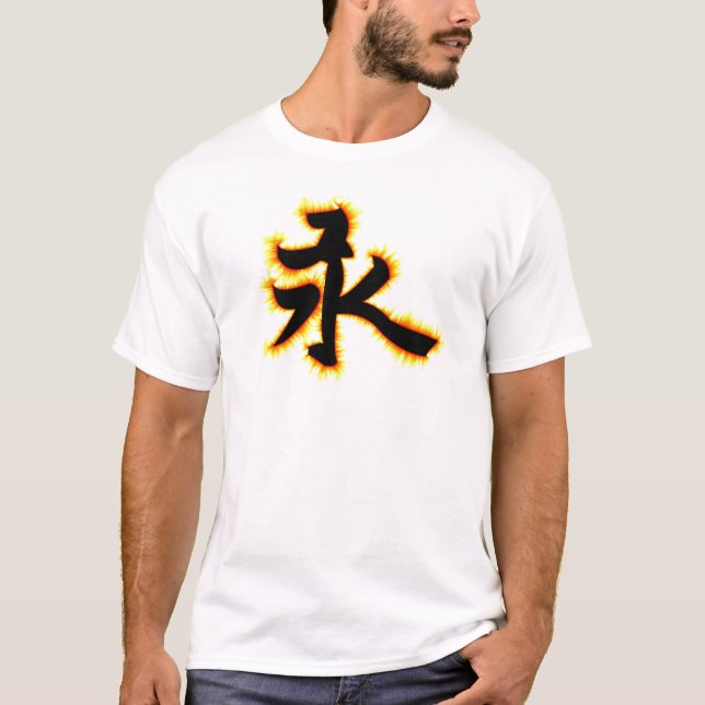 Camiseta Kanji de la eternidad (Anverso)