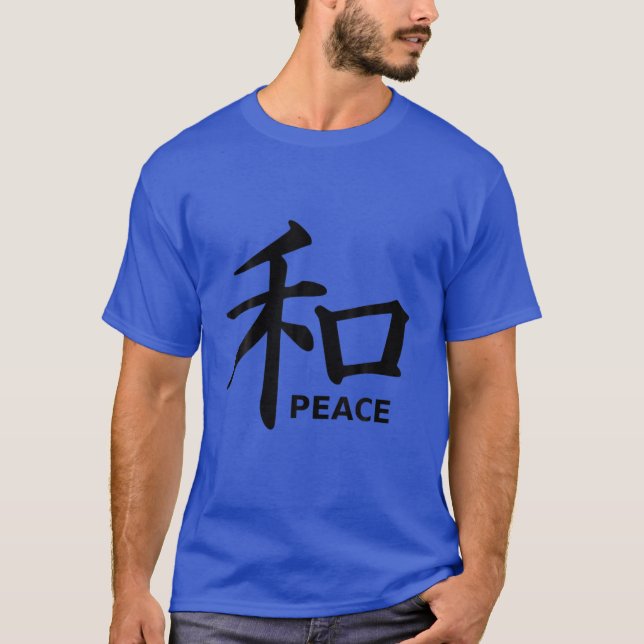 Camiseta Kanji de la Paz (Anverso)