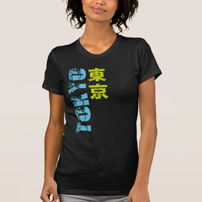 Camiseta Kanji de Tokio (Anverso)