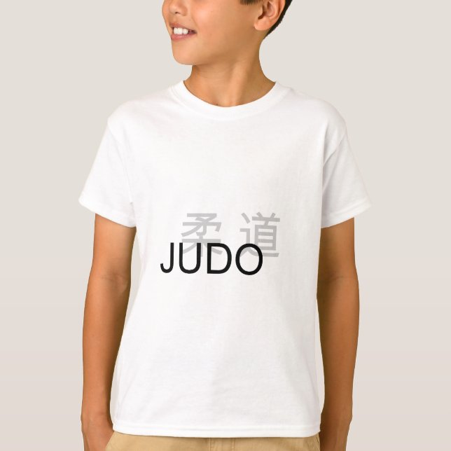 Camiseta Kanji del judo (Anverso)