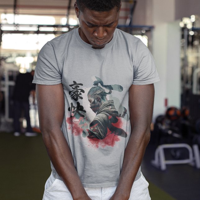 Camiseta Kanji Goki Samurai T-Shirt (Subido por el creador)