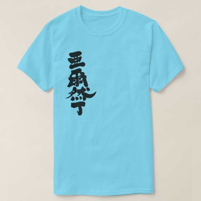 Camiseta [Kanji] República Argentina (Diseño del anverso)