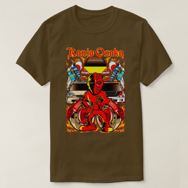 Camiseta Kanjo Osaka (Diseño del anverso)