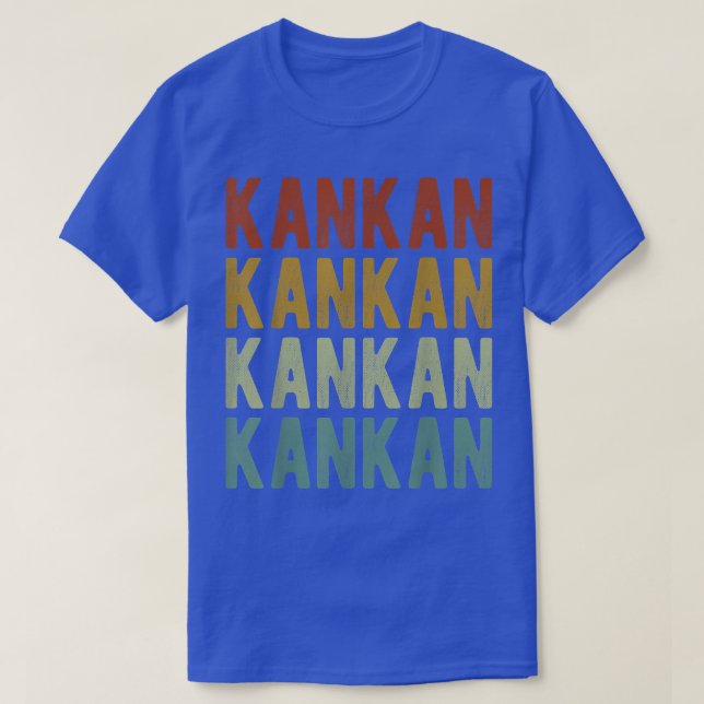 Camiseta Kankan City Guinea Retro  (Diseño del anverso)
