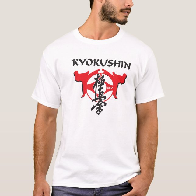 Camiseta Kanku y kanji de Kyokushin (Anverso)