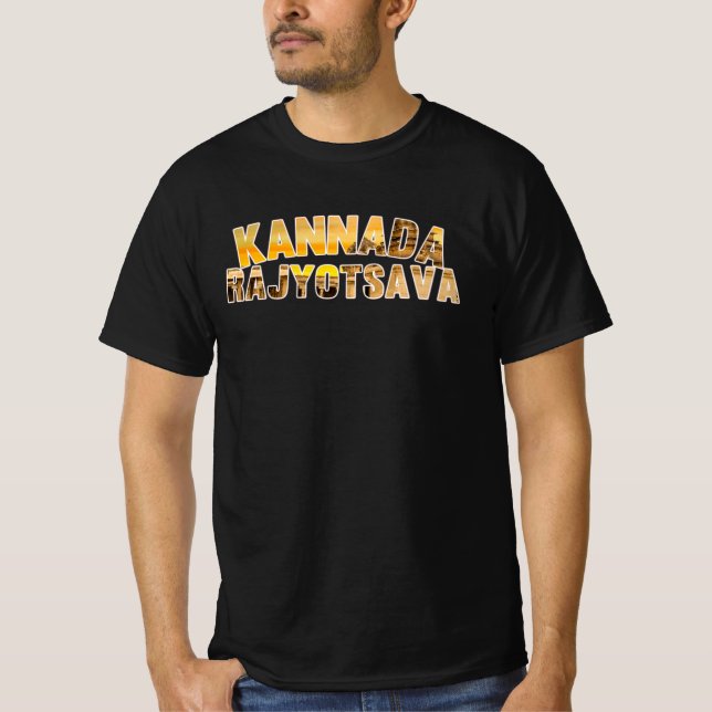 Camiseta Kannada Rajyotsava (Anverso)