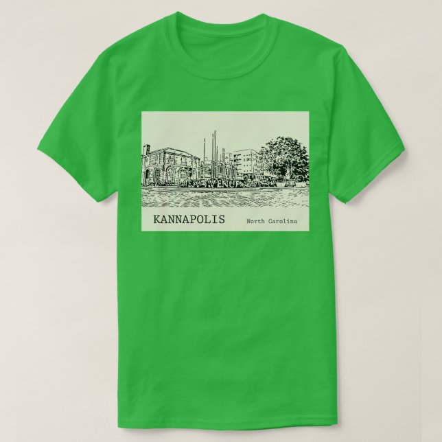 Camiseta Kannapolis North olina 1 (Diseño del anverso)