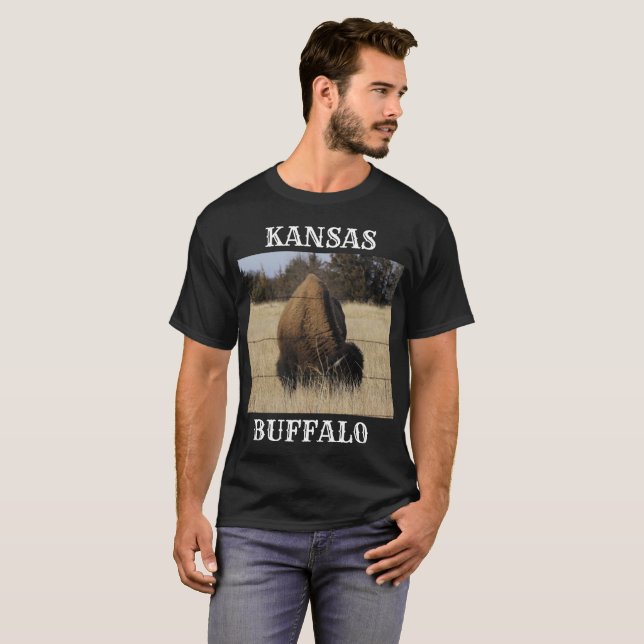 Camiseta Kansas BUFFALO (Anverso completo)