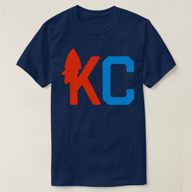 Camiseta Kansas City Arrow Head KCMO KCK 8 (Diseño del anverso)