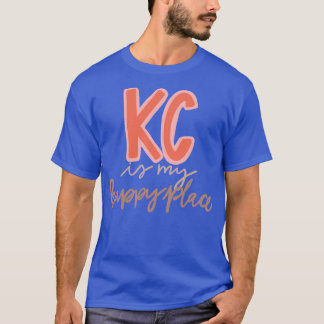 Camiseta Kansas City es mi lugar feliz