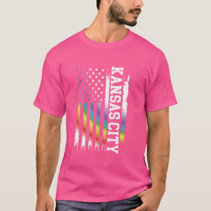 Camiseta Kansas City Estados Unidos: El arcoiris con EE.
